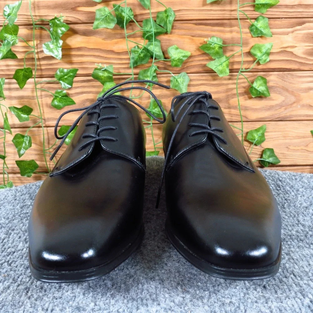 Perry Ellis Portfolio 1835570 Mens Dress Shoes Size 11.5 Formal‎ Business Black